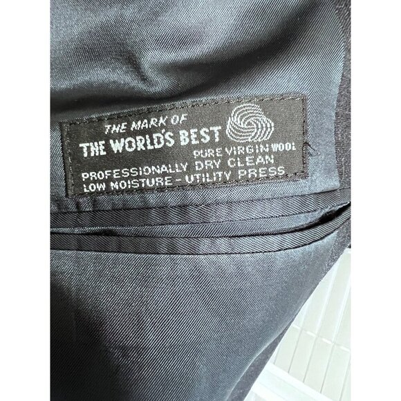 Christian Dior Monsieur Paris Mew York pure wool suit mens size 43L - Picture 5 of 16